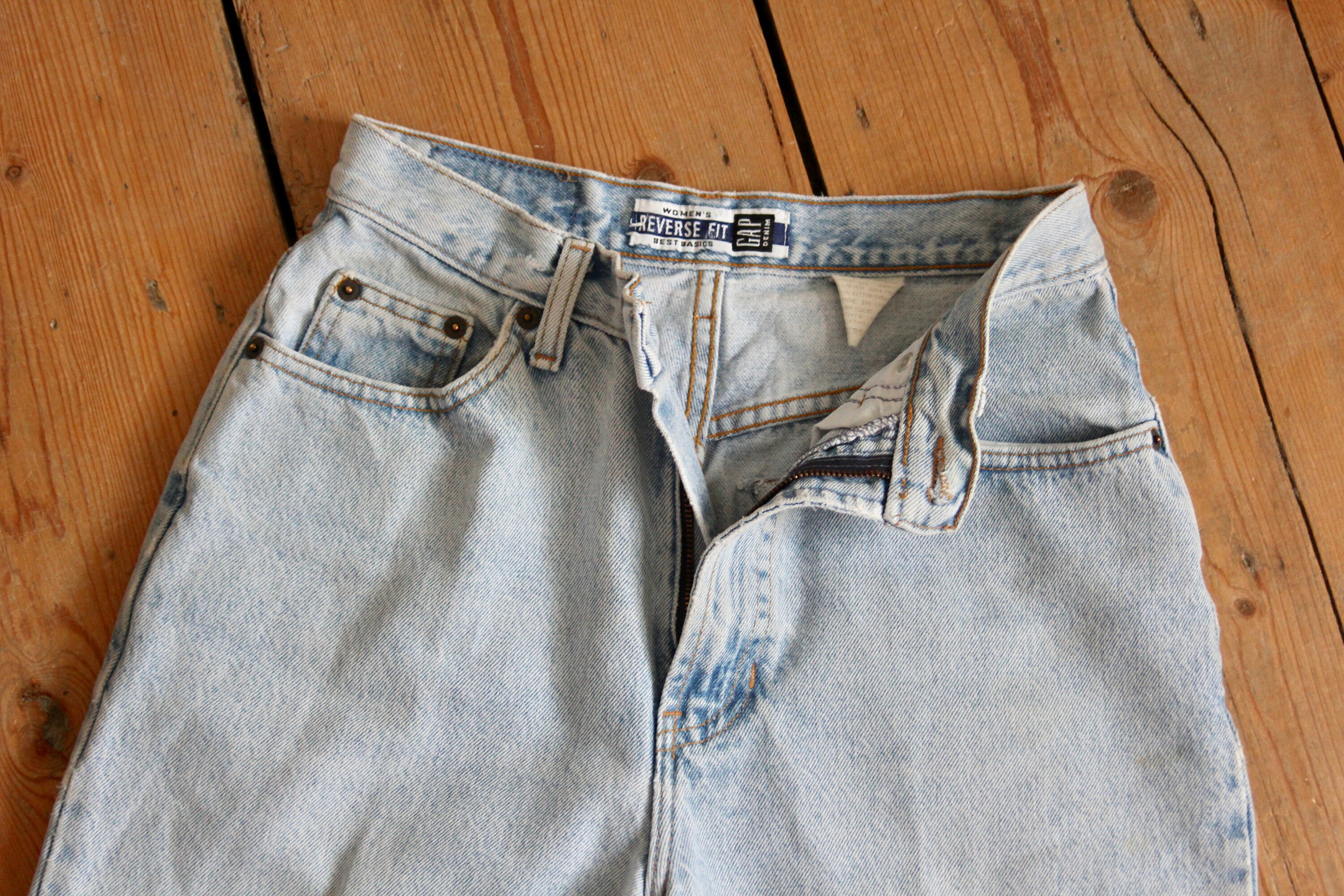 gap reverse fit jeans