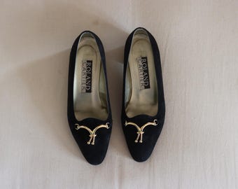 Roland Cartier | Black Suede Shoes