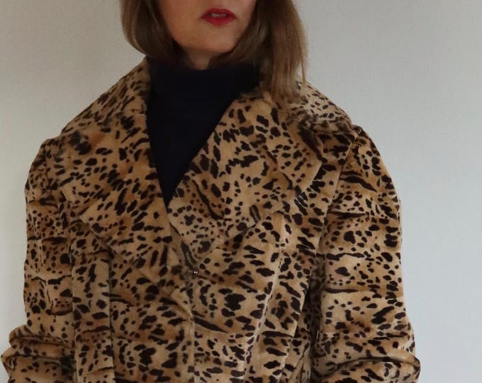 English Lady |  Leopard-Print Trench Coat