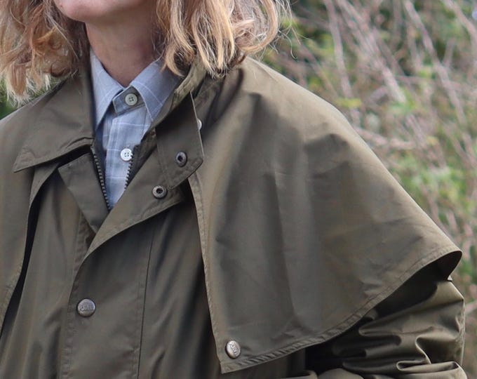 PUFFA | Long Khaki Rain Coat