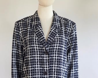Marina Rinaldi | Vintage-Blazer im kastenförmigen Oversize-Schnitt