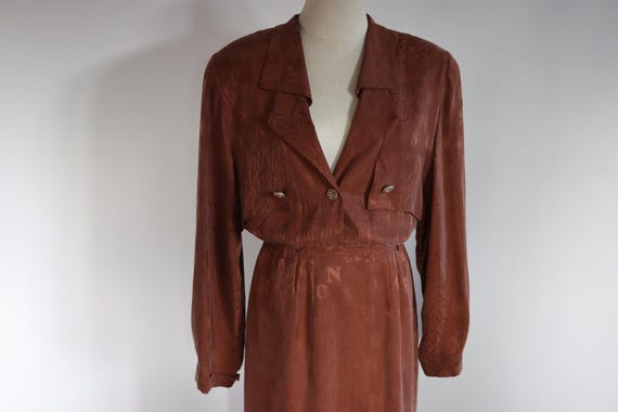 COUTURE BERND LINEK | 1980s Skirt Suit