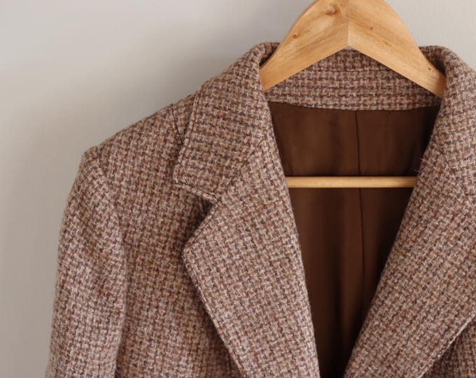 AREZIA | Vintage Pure Wool Single-Breasted Blazer