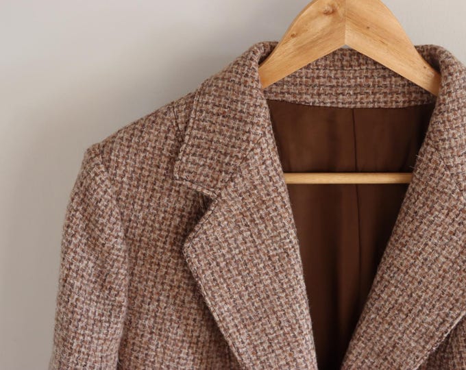 AREZIA | Vintage Pure Wool Single-Breasted Blazer