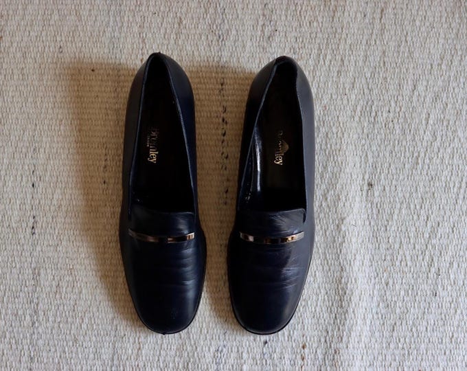 Russell & Bromley Soft Leather Bar Loafers