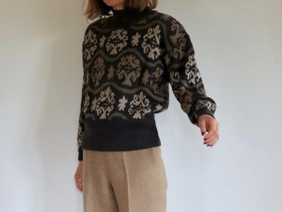 ESPIRIT | Vintage Jacquard Pattern Jumper