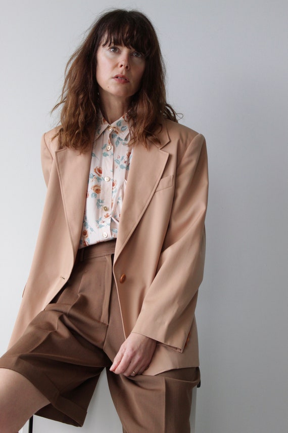 Vintage 1980s Marella Blazer Oversized Jacket