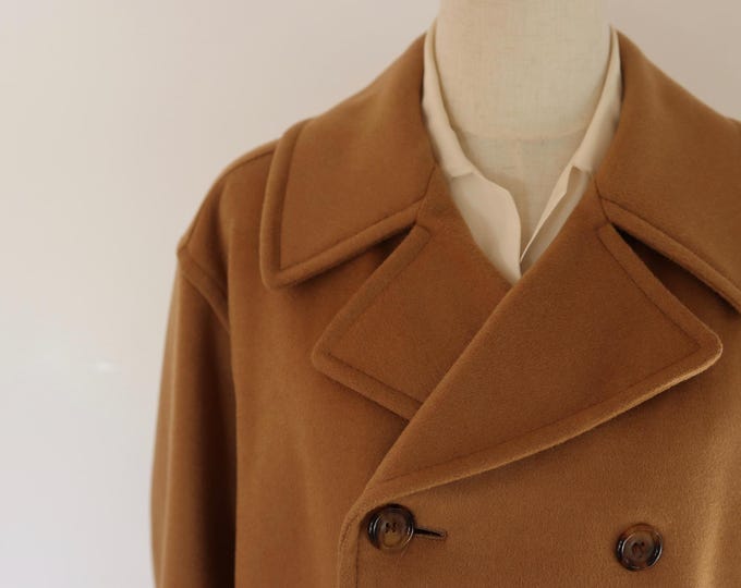 Aquascutum Pure Wool Double-Breasted Coat