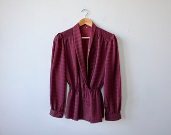 Vintage Wrapover Blouse
