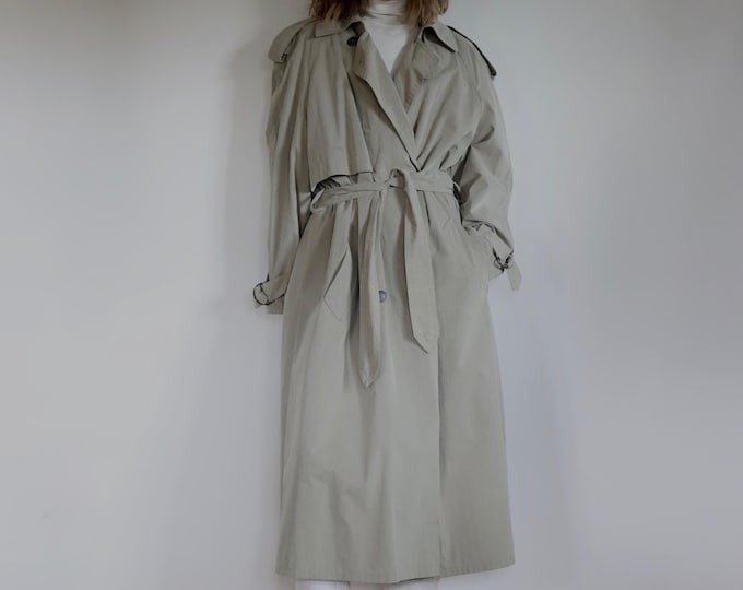 Vintage Oversized Trench Coat by Gil Bret