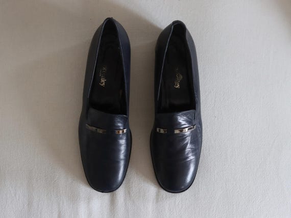 Russell & Bromley Soft Leather Bar Loafers EU 40.5
