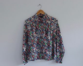 DORMY | Floral Liberty Print Cotton Blouse