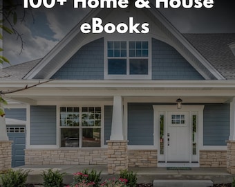 Paquete de más de 100 libros electrónicos de hogar y bricolaje con PLR (Decoración, limpieza, reparaciones, organización y mantenimiento del hogar). Derechos de reventa incluidos. Precio de mercado (PLR)