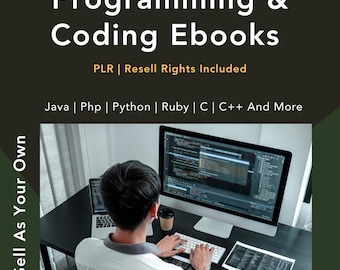 Programming eBooks Bundle: Learn Python, JavaScript, C++ (PLR Resell Rights Included)