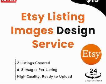 Servicio de diseño de listados de Etsy / Maquetas personalizadas, infografías y fotos de listados / Impulsa las ventas / Listados de Etsy