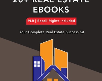 Paquete de libros electrónicos sobre bienes raíces: Inversión, reventa y marketing (Descarga digital con derechos de reventa)