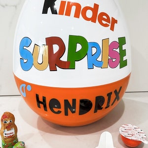 Jumbo fillable reusable kids personalised plastic Easter Egg, Easter eggs,Easter party eggs, giant egg