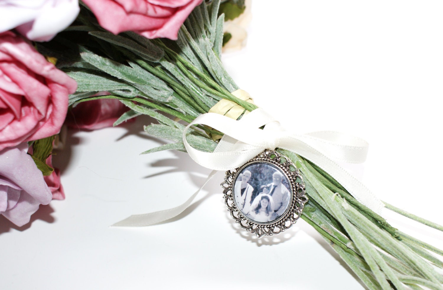 Photo Charm Bouquet Charm Wedding Bouquet Photo Charm Etsy