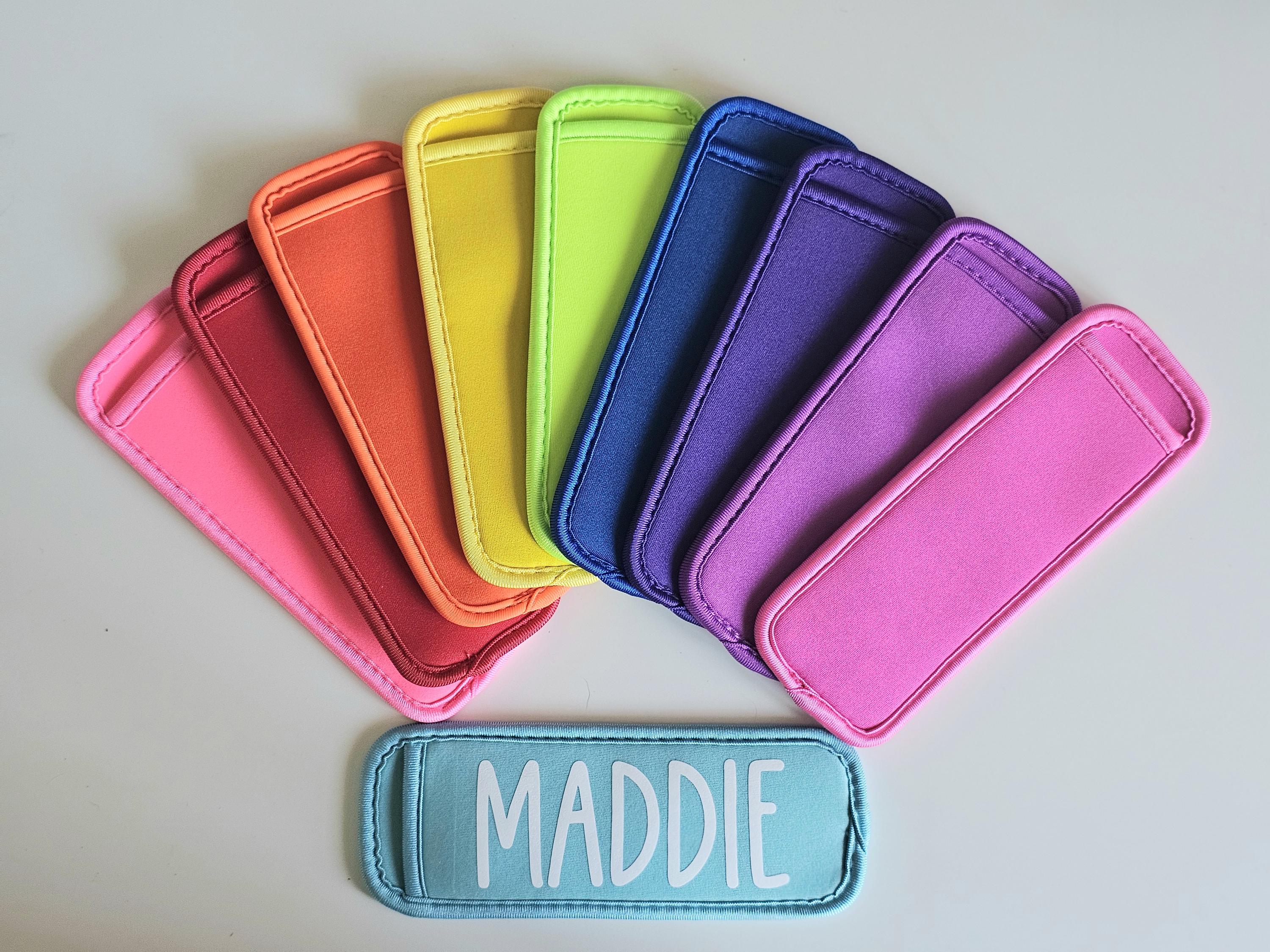 Personalized Popsicle Holder | Freeze Pop Sleeve | Summer Party Favor | Freezie Sleeve | Birthday Party Favors