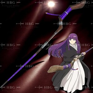 Fern Magic Staff Replica 145cm | Frieren Anime PVC Cosplay Staff | Beyond Journey’s End Display Prop