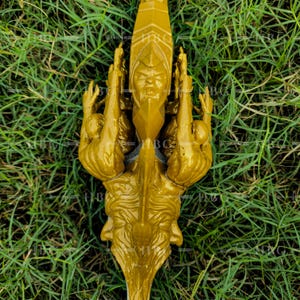 Handmade God of War Sword of Olympus – Collectible Anime Replica image 8