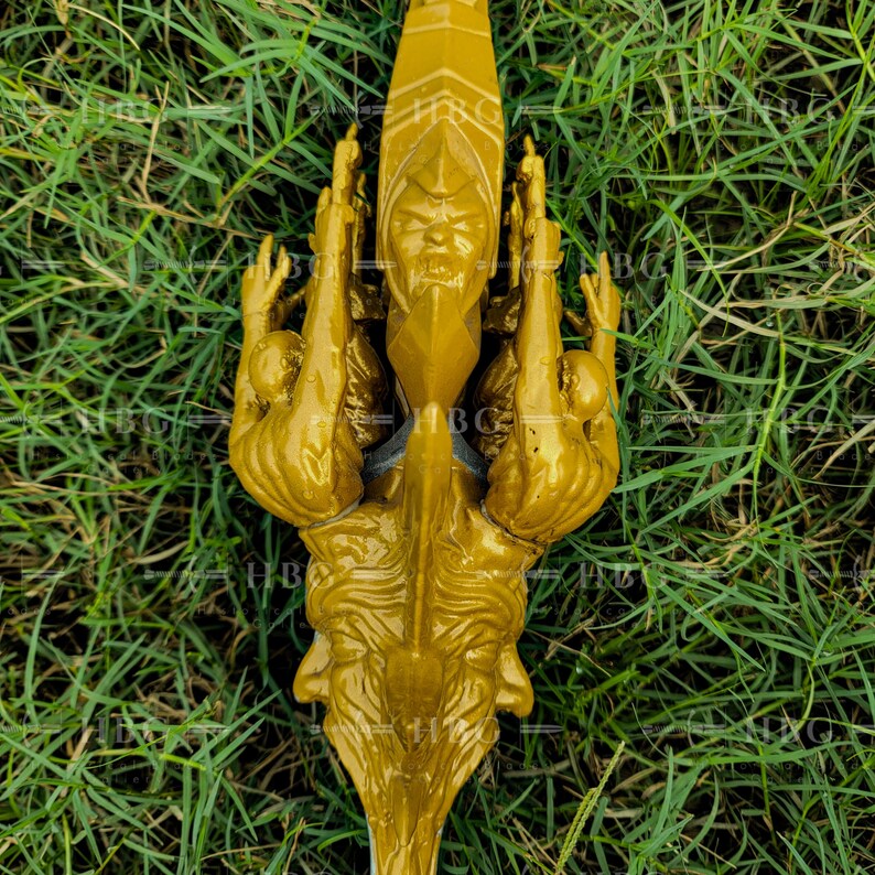 Handmade God of War Sword of Olympus – Collectible Anime Replica image 8