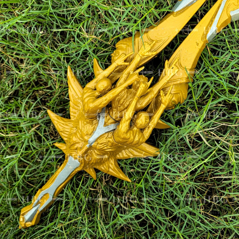 Handmade God of War Sword of Olympus – Collectible Anime Replica image 1