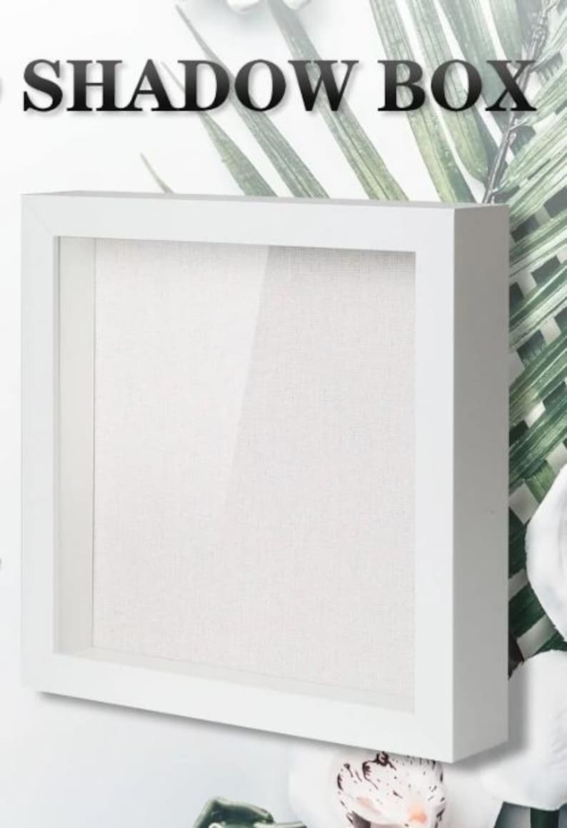 Shadow Box Frame /3D Box Frame/ Deep Mount Square Frame/ Scrabble Frame ...