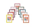 Rainbow Frame Multicolor Photo Frames Print| Modern Framing for Art Prints | Colorful WallDecor | Vibrant Home Gallery Eclectic Art Display