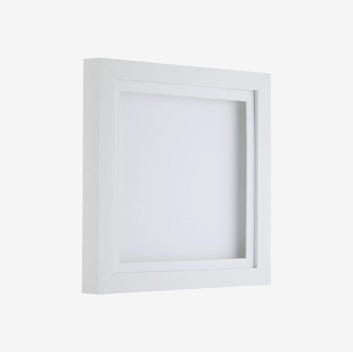 3D Box Frame 2cm Depth Mounted Square Deep Box Frame Scrabble Frame 3D ...