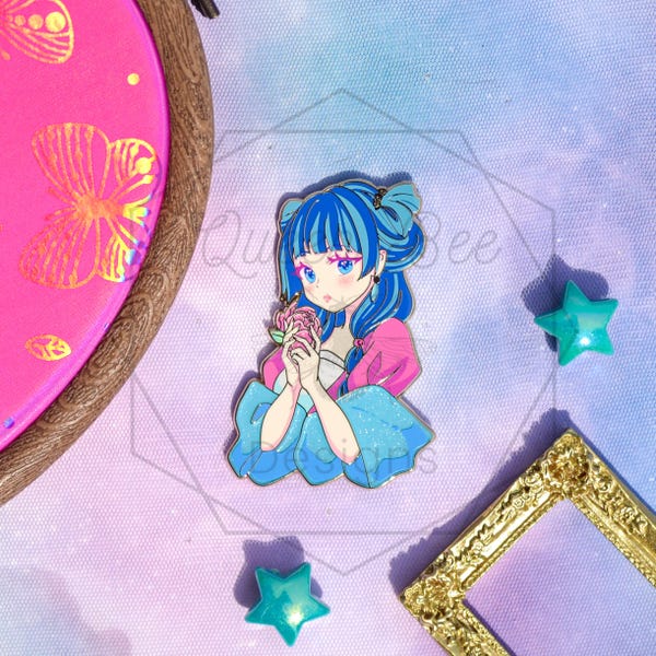 Pin de esmalte duro inspirado en The Pretty Apothecary - Doctor Diaries AD Anime Girl