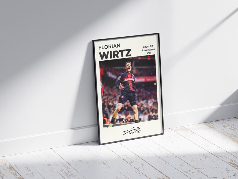 Generisch Florian Wirtz Poster Home Decor Wall Art  Produktbild-Vorschau 3