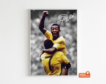 Zico Brazil Art Print - Etsy
