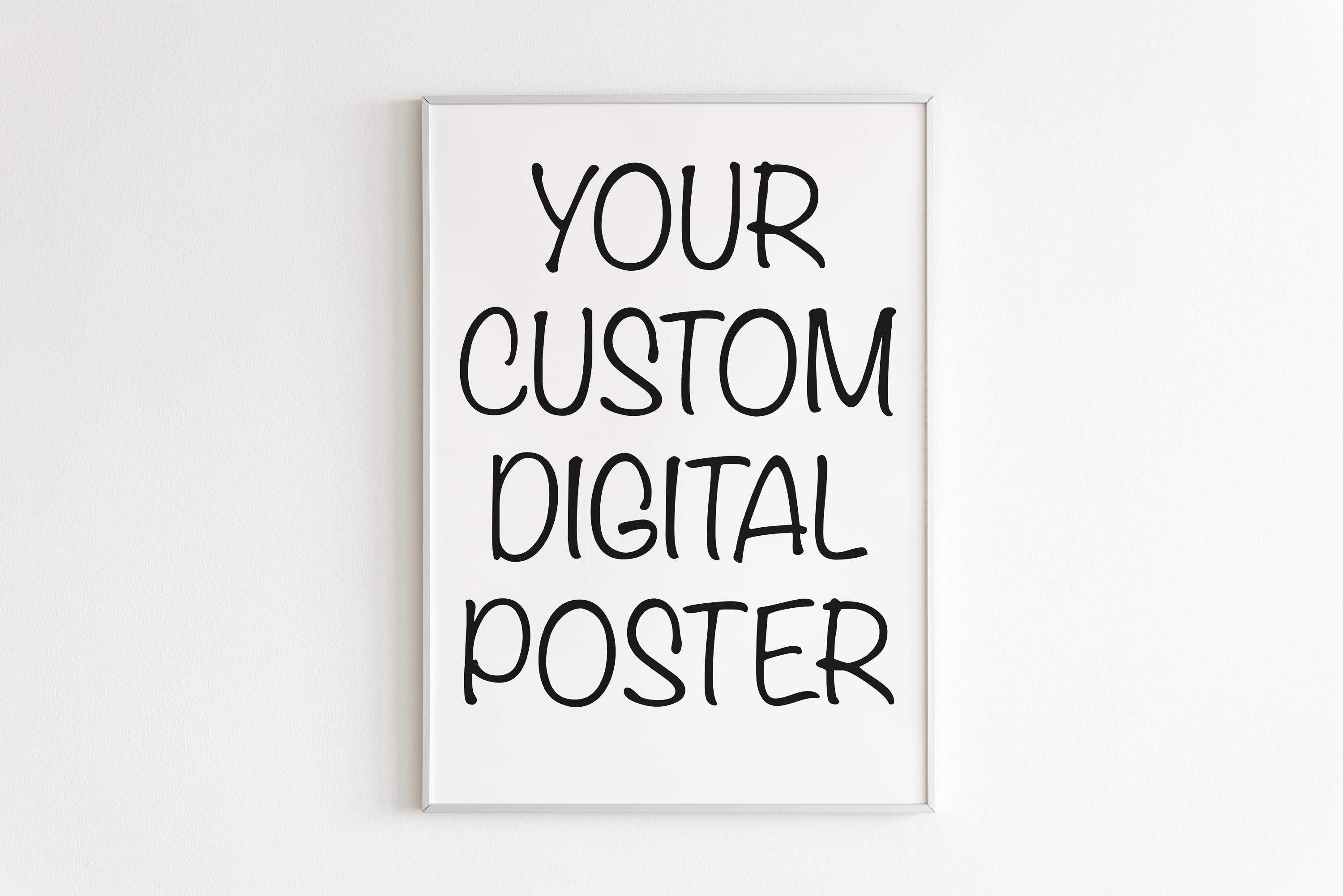 CUSTOM Poster,(message Me for Custom Size) - Etsy