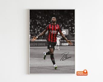 Signed Rafael Leao Ac Milan 23/24 Shirt - Etsy