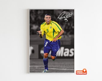 リバウド、ロナウド、ロナウジーノ、ブラジルのサッカーレジェンド、3R