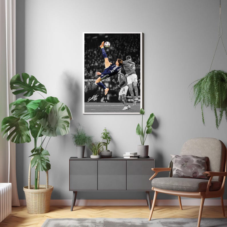 Poster Su Tela Scott McTominay – Decorazione Da Parete 40x60 Cm, Stampa Ad Alta Risoluzione, Impermeabile E Antisfading, Per Soggiorno E Camera