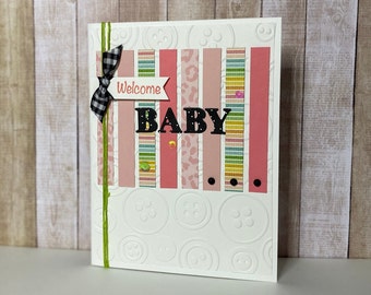 Welcome Baby Quilted Pinks