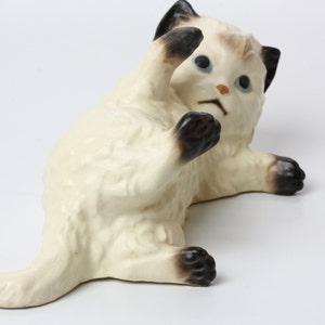 Hagen Renaker GLITTER Persian Cat Ceramic Figurine For Cat Lovers image 2