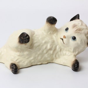 Hagen Renaker GLITTER Persian Cat Ceramic Figurine For Cat Lovers image 1