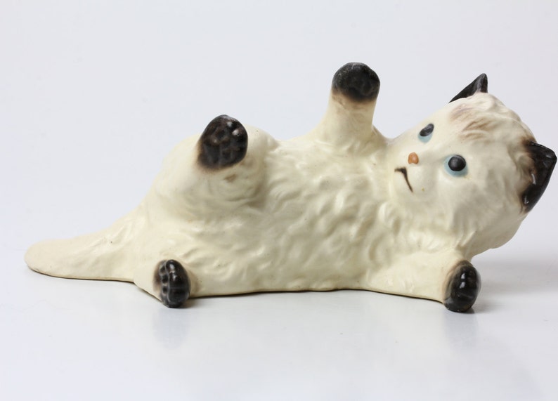 Hagen Renaker GLITTER Persian Cat Ceramic Figurine For Cat Lovers image 4