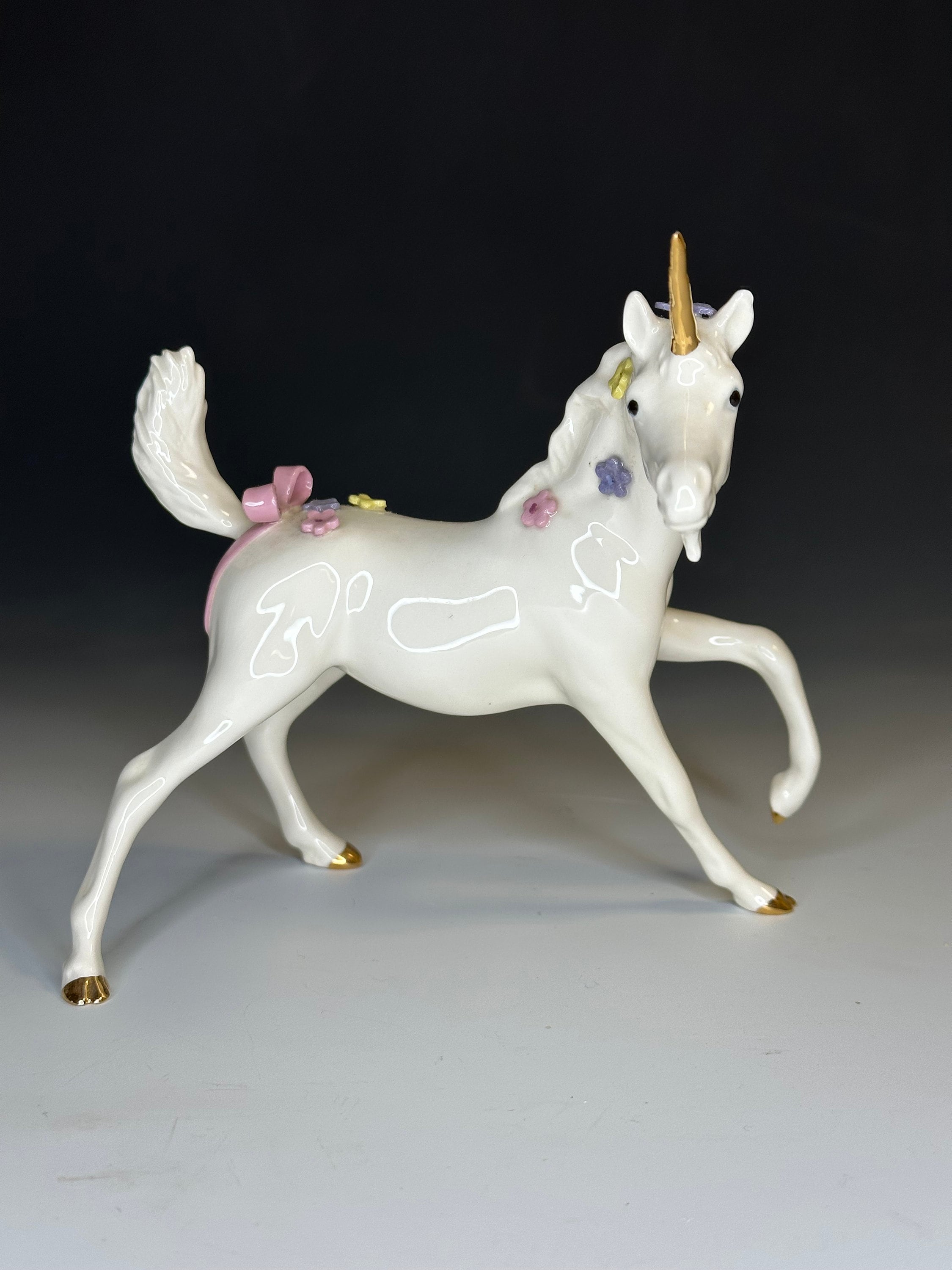 Vintage Hagen Renaker Unicorn Figurine – 1980s Designers Workshop