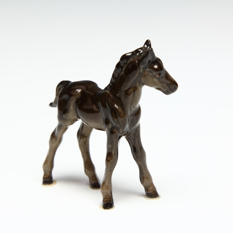 Hagen Renaker Mini Thoroughbred Foal Horse Figurine - Etsy