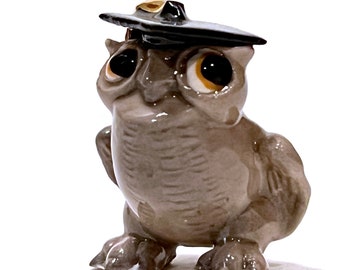 Professor Owl #846 Figurine HAGEN RENAKER Vintage Miniature