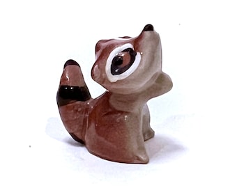 Raccoon Baby Figurine - Hagen Renaker Animal