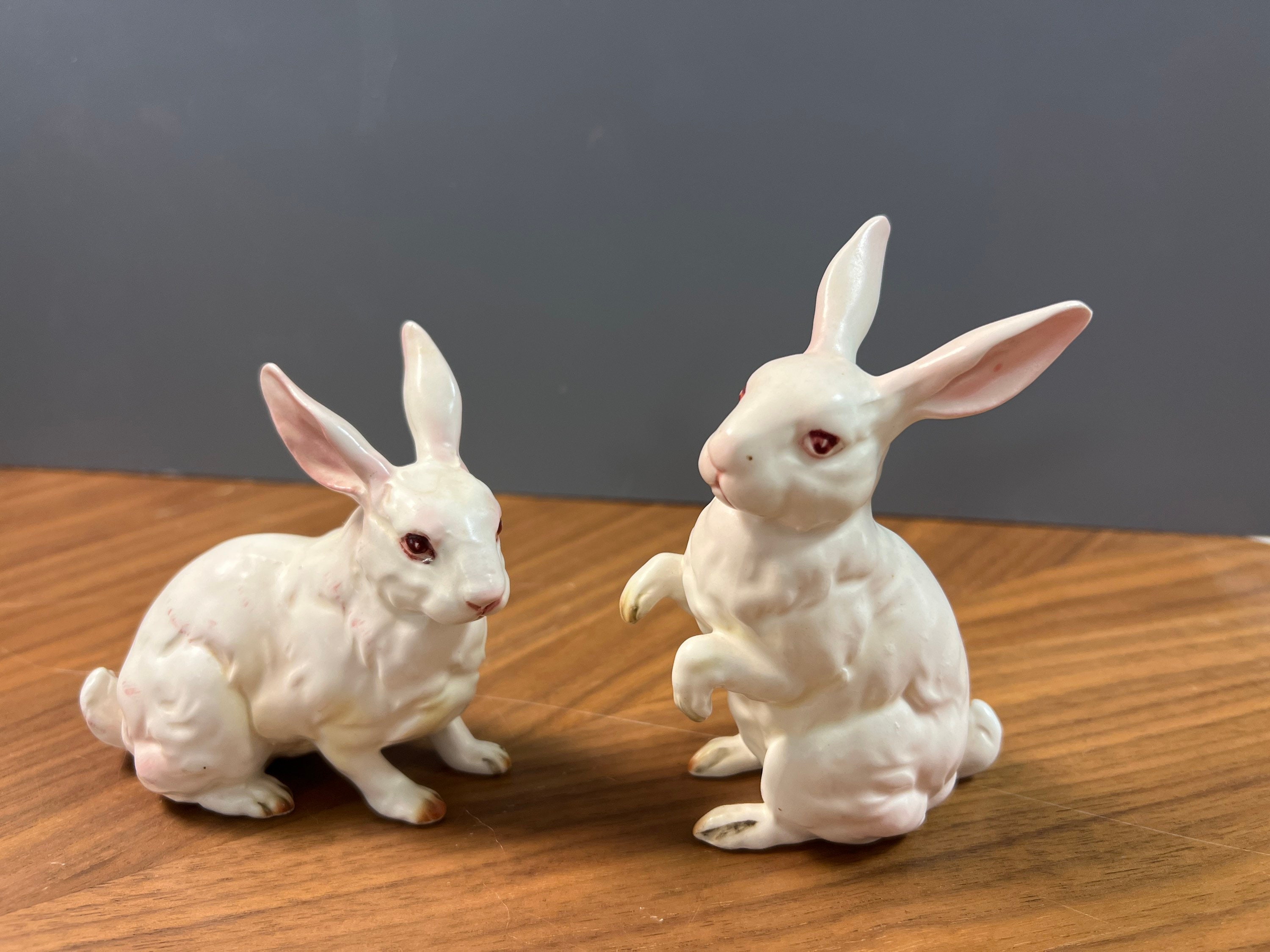 Vintage lefton rabbits Clearance