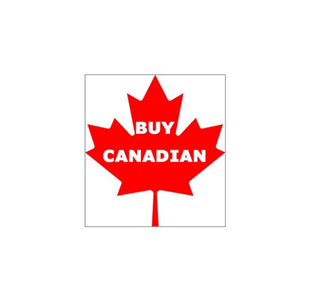BUY CANADIAN Sticker - Etsy