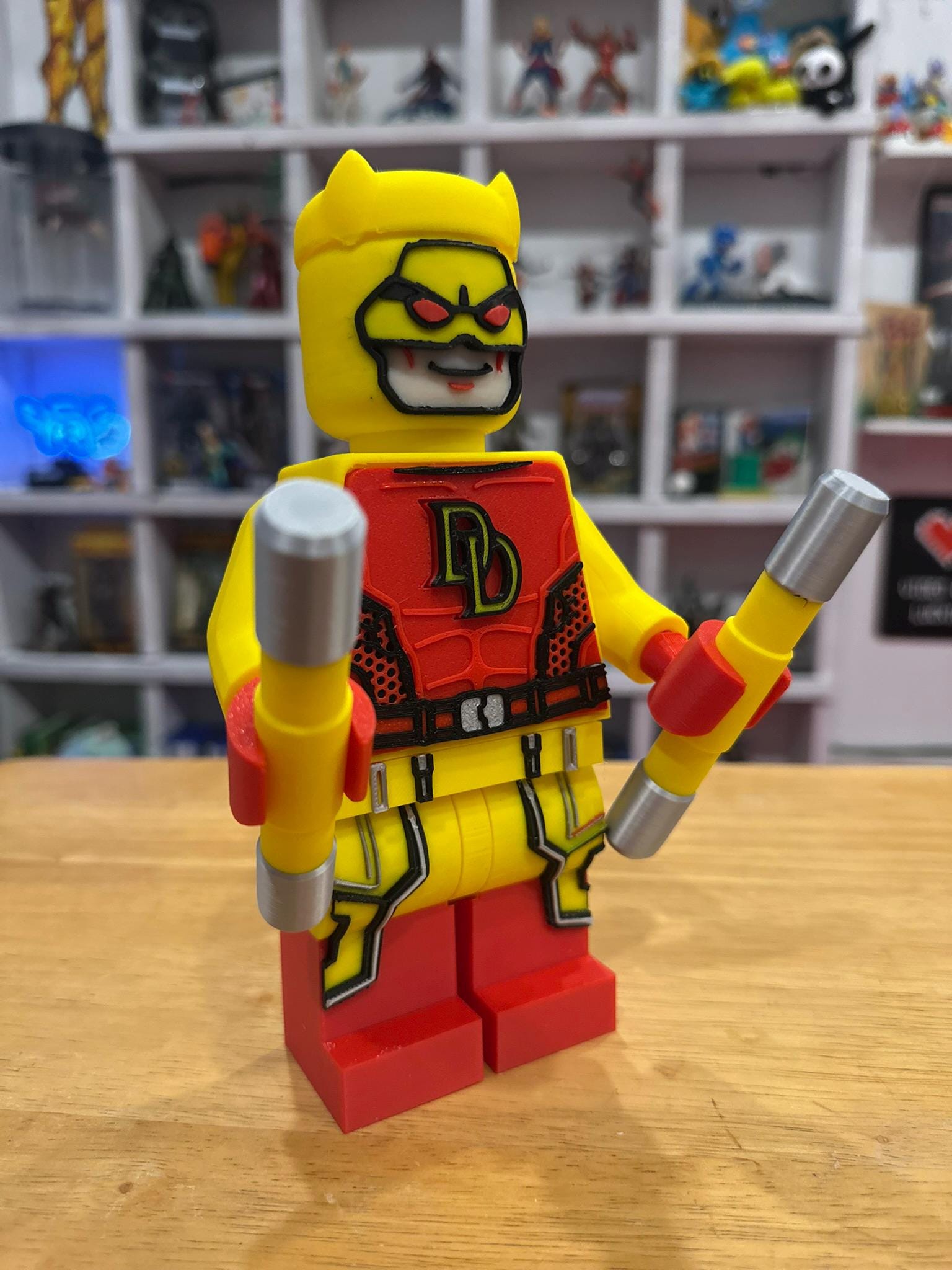 DAREDEVIL Statue pvc Sega Marvel Comics Luminasta Figure Matt Murdock