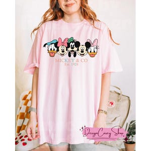Retro Mickey & Co 1928 T-Shirt, Mickey And Friends Shirt, Disneyland Shirt, Disney World T-Shirt, Family Matching Tee