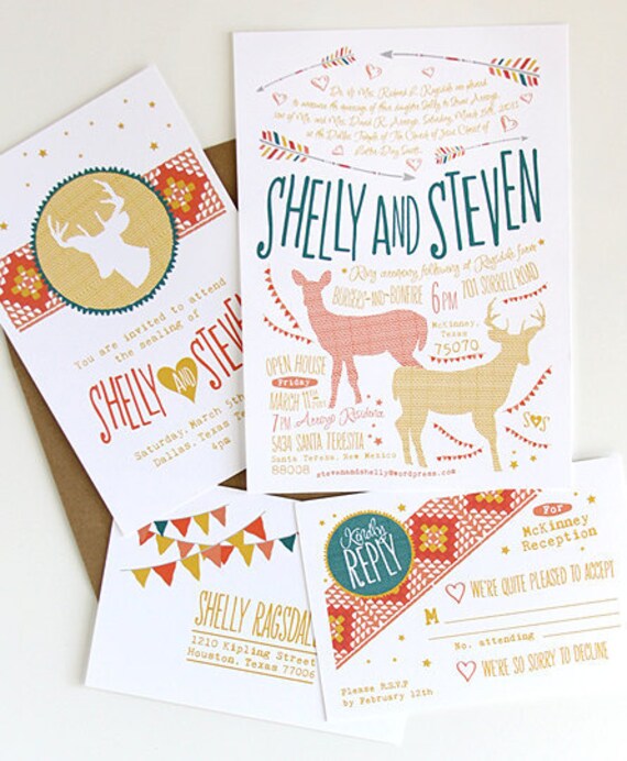 Items similar to Custom (From Scratch) Wedding Invitation Design on Etsy